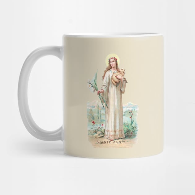 Saint Agnes, Virgin: For all the Saints Series by Catholicamtees